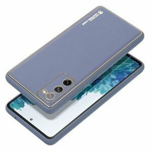Puzdro Leather TPU Samsung Galaxy S24 5G - modré vyobraziť