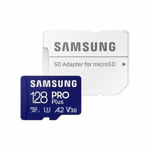 Samsung/micro SDXC/128GB/180MBps/Class 10/+ Adaptér/Modrá vyobraziť