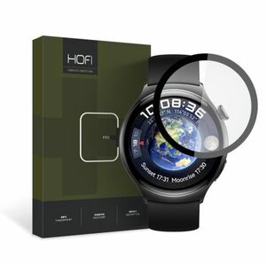 HOFI Hybrid ochranné sklo na Huawei Watch 4 46mm, čierne vyobraziť
