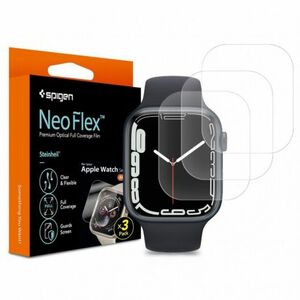 Spigen Neo Flex HD 3x ochranná fólia na Apple Watch 7 (45mm) (AFL04049) vyobraziť