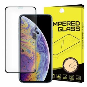 MG Full Glue Super Tough ochranné sklo na iPhone 11 Pro / XS / X, čierne vyobraziť