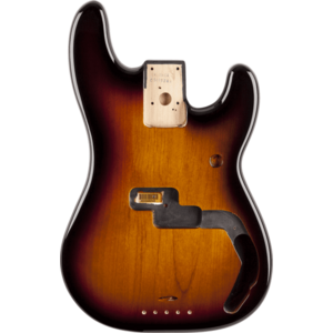 Fender Precision Bass Body Vintage Bridge Brown Sunburst vyobraziť