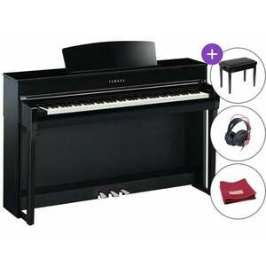 Yamaha CLP-745 PE SET Polished Ebony Digitálne piano vyobraziť