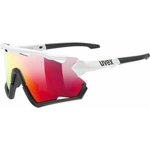 UVEX Sportstyle 228 White/Black/Red Mirrored Cyklistické okuliare vyobraziť