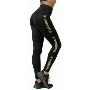 Nebbia Gold Classic Leggings Black L Fitness nohavice vyobraziť