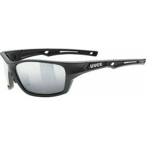 UVEX Sportstyle 232 Polarized Black/Mirror Silver Cyklistické okuliare vyobraziť