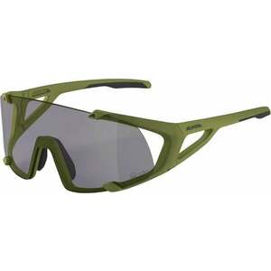 Alpina Hawkeye S Q-Lite V Olive Matt/Purple Športové okuliare vyobraziť
