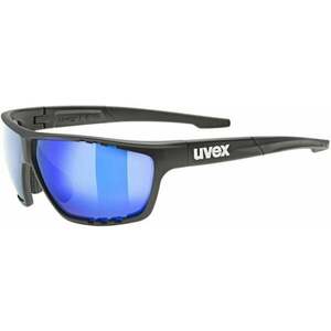 UVEX Sportstyle 706 Black Matt/Mirror Blue Športové okuliare vyobraziť