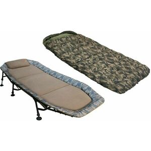 ZFISH Camo Set Flat Bedchair + Sleeping Bag Lehátko vyobraziť