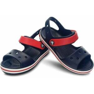Crocs Kids' Crocband Sandal Navy/Red 24-25 vyobraziť