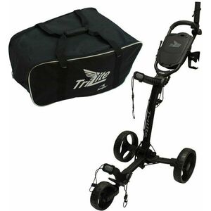 Axglo TriLite 3-Wheel SET Black/Black Manuálny golfový vozík vyobraziť