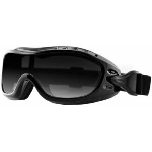 Bobster Night Hawk OTG Gloss Black/Smoke Moto okuliare vyobraziť