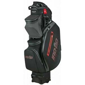 Bennington IRO QO 14 Water Resistant Black/Canon Grey/Red Cart Bag vyobraziť