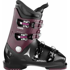 Atomic Hawx Kids 4 Black/Violet/Pink 24/24, 5 Zjazdové lyžiarky vyobraziť