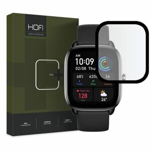 HOFI Hybrid ochranné sklo na Xiaomi Amazfit GTS 4 Mini, čierne vyobraziť