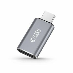Tech-Protect Ultraboost adaptér USB-C / Lightning, šedý vyobraziť