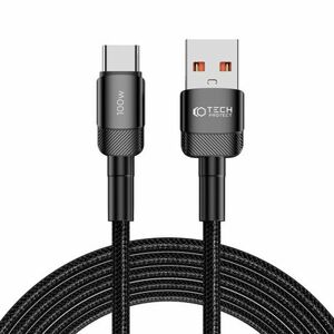 Tech-Protect Ultraboost Evo kábel USB / USB-C 100W 5A 3m, čierny vyobraziť