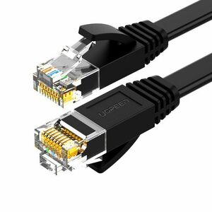 Ugreen Flat sieťový kábel LAN Cat.6 3m, čierny (NW102) vyobraziť