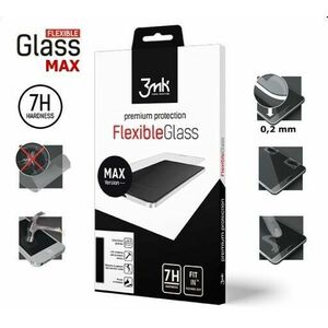 3mk hybridné sklo FlexibleGlass Max pre Apple iPhone 11 Pro Max, čierna vyobraziť