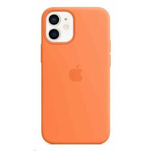 APPLE iPhone 12 mini Silicone Case with MagSafe - Kumquat vyobraziť