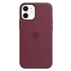 APPLE iPhone 12 mini Silicone Case with MagSafe - Plum vyobraziť