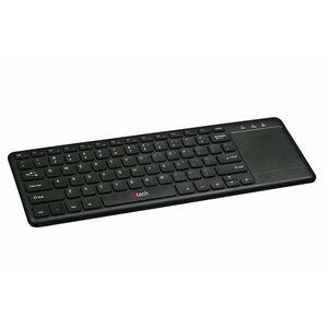 C-TECH klávesnica WLTK-01, bezdrôtová s touchpadom, čierna, USB vyobraziť