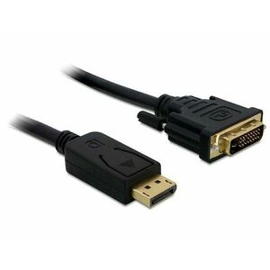 Delock kábel DisplayPort (samec) na DVI 24 +1 (samec), 2m vyobraziť