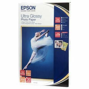 EPSON Ultra Glossy Photo Paper 10x15, 300g (20listov) vyobraziť