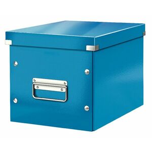 LEITZ Štvorcová krabica Click&Store, veľkosť M (A5), modrá vyobraziť
