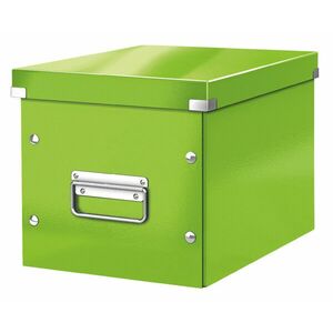 LEITZ Štvorcová krabica Click&Store, veľkosť M (A5), zelená vyobraziť