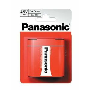 PANASONIC Zinkouhlíkové batérie Red Zinc 3R12RZ/1BP Plochá 4, 5V (Blister 1ks) vyobraziť
