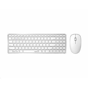 RAPOO set klávesnica a myš 9300M, bezdrôtová, Multi-Mode Slim Mouse, Ultra-Slim Keyboard, biela vyobraziť
