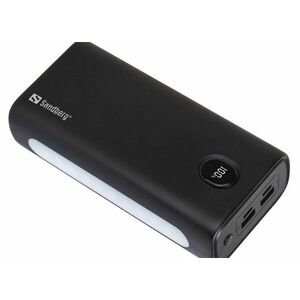 Sandberg Powerbank USB-C PD 20W 30000, čierna vyobraziť