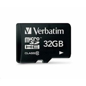 VERBATIM MicroSDHC karta 32GB Premium, U1 vyobraziť