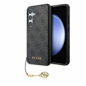 Guess 4G Charms Zadní Kryt pro Samsung Galaxy S24 Grey vyobraziť