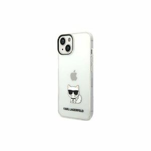 Puzdro Karl Lagerfeld iPhone 14 Pro Max KLHCP14XCTTR transparent hardcase Choupette Bod vyobraziť