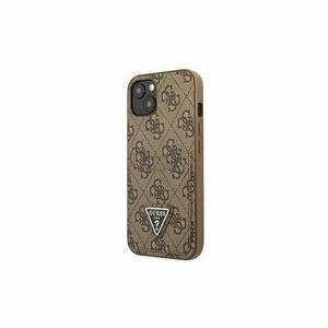 Guess case for iPhone 13 Pro / 13 6, 1" GUHCP13LP4TPW brown hardcase 4G Triangle Logo Cardslot vyobraziť