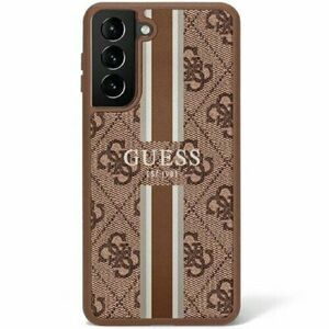 Guess case for Samsung Galaxy S23 GUHCS23SP4RPSW brown hardcase 4G Printed Stripe vyobraziť