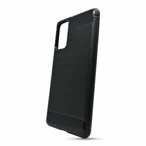 Puzdro Carbon Lux TPU Samsung Galaxy S20 FE - čierne vyobraziť