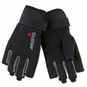 Musto Essential Sailing Short Finger Glove Black XL vyobraziť