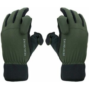 Sealskinz Waterproof All Weather Sporting Glove Olive Green/Black XL Cyklistické rukavice vyobraziť