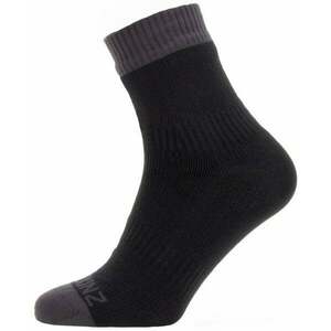 Sealskinz Waterproof Warm Weather Ankle Length Sock Black/Grey M Cyklo ponožky vyobraziť