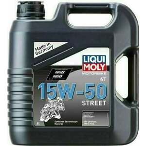 Liqui Moly 1689 Motorbike 4T 15W-50 Street 4L Motorový olej vyobraziť