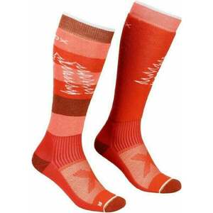 Ortovox Free Ride Long W Clay Orange 39-41 Lyžiarske ponožky vyobraziť