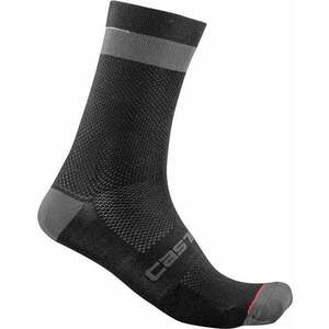 Castelli Alpha 18 Black/Dark Gray 2XL Cyklo ponožky vyobraziť
