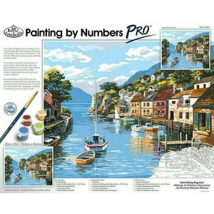 Royal & Langnickel Maľovanie podľa čísiel Dedinka na vode vyobraziť