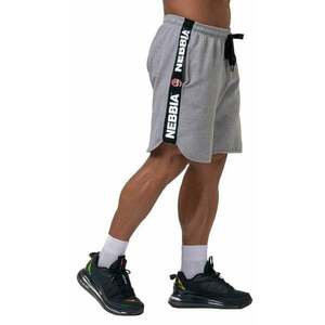 Nebbia Legend Approved Shorts Light Grey M Fitness nohavice vyobraziť