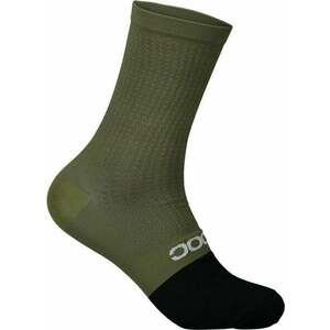 POC Flair Sock Mid Epidote Green/Uranium Black M Cyklo ponožky vyobraziť