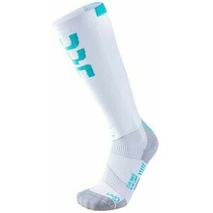 UYN Ski Evo Race Lady Socks White/Water Green 39-40 Lyžiarske ponožky vyobraziť