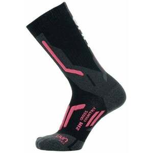 UYN Lady Ski Cross Country 2In Socks Black/Pink 35-36 Lyžiarske ponožky vyobraziť